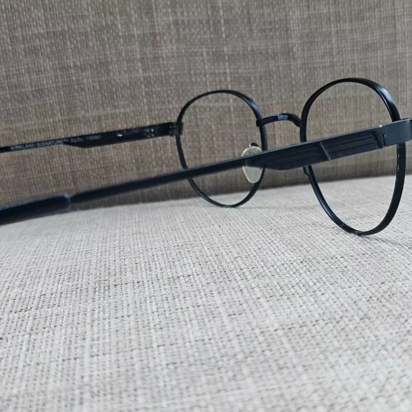 Kirkland Signature Glasses/Sunglasses Frame SATIN BLACK BIG SKY Made Italy - Picture 6 of 12